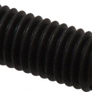 JERGENS Threaded Spring Plunger: 1/2-13, 1-1/4" Thread Length, 0.248" Dia, 1/4" Projection 26828