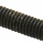JERGENS Threaded Spring Plunger: #10-32, 3/4" Thread Length, 0.093" Dia, 1/8" Projection 30423