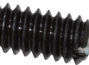 JERGENS Threaded Spring Plunger: 1/4-20, 5/8" Thread Length, 0.119" Dia, 3/16" Projection 27004
