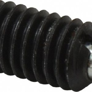 JERGENS Threaded Spring Plunger: 3/8-16, 11/16" Thread Length, 0.186" Dia, 3/16" Projection 27006