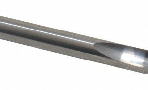 ONSRUD 1/4" Diam, 3/4" LOC, 1 Flute Square End Single Edge Router Bit 61-083L