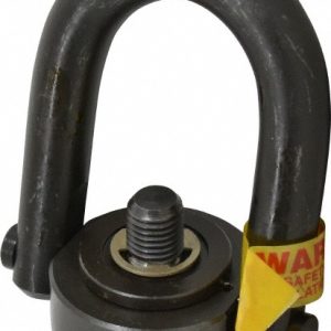 JERGENS 8,000 Lb Load Capacity, Safety Engineered Center Pull Hoist Ring 23423