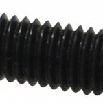 JERGENS Threaded Spring Plunger: M5 x 0.8, 19 mm Thread Length, 2.36 mm Dia, 3 mm Projection 26871