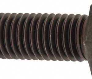 FAIRLANE Serrated Tooth, 5/8-11, 2" Shank Length, 1-1/2" Thread Length, Black Oxide Finish, Hex Head, Adjustable Positioning Gripper CTH-0625X2