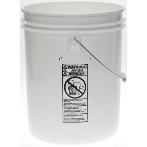 UNITED STATES PLASTIC CORP. High-Density Polyethylene Bucket/Pail 3826