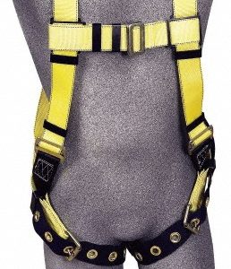 DBI-SALA Fall Protection Harnesses: 420 Lb, Vest Style, Size X-Large, Polyester 7100231999
