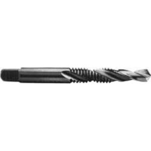 VALUE COLLECTION Combination Drill Tap: 3/4-14, 5 Flutes, High Speed Steel X789 3/4-14