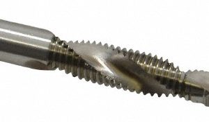 JARVIS CUTTING TOOLS Combination Drill Tap: D5, 6H, 2 Flutes, High Speed Steel G837392-S