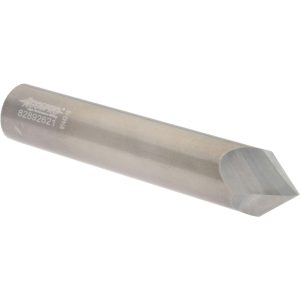 ACCUPRO Chamfer Mill: 3/4" Dia, 2 Flutes, Solid Carbide 2500200