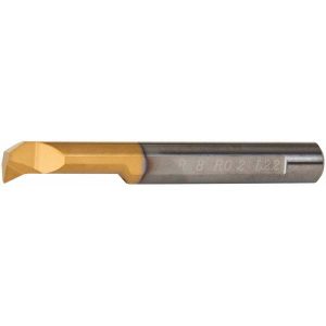 CARMEX Profile Boring Bar: 0.32" Min Bore, 0.87" Max Depth, Right Hand Cut, Micrograin Solid Carbide MPR8R0.2L22