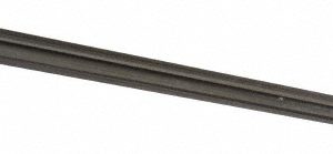 ALVORD POLK Taper Pin Reamer: 6 mm Pin, 0.2323" Small End, 0.3152" Large End, High Speed Steel 09605