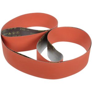 3M Abrasive Belt: 6" Wide, 60" Long, 60 Grit, Ceramic 7100020199