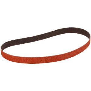 3M Abrasive Belt: 1/4" Wide, 24" Long, 60 Grit, Ceramic 7000118441