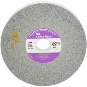 3M Deburring Wheel: 6" Dia, 1" Face Width, 1" Hole, Density 9, Silicon Carbide 7000120928