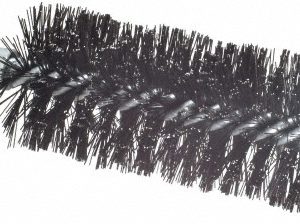 SCHAEFER BRUSH Double Stem/Spiral Tube Brush: 1-3/4" Dia, 7-1/2" OAL 43316