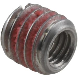 E-Z LOK Thread Locking Insert: M5 x 0.8 Internal Thread, M8 x 1.25 External Thread, Metric Coarse, 7.5 mm OAL, Self-Lock Wall 453-5