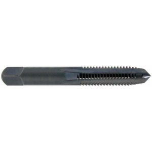 CLEVELAND 5/16-18 Plug RH 2B H3 Oxide High Speed Steel 4-Flute Straight Flute Hand Tap C56012