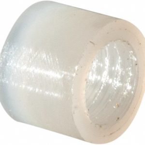 ELECTRO HARDWARE Round Circuit Board Spacer: #8 Screw, 3/16" OAL, 0.171" ID, 1/4" OD, Nylon S509M17F16H