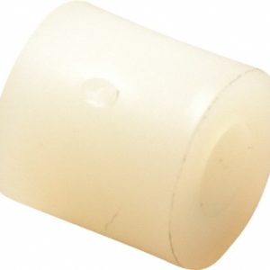 ELECTRO HARDWARE Round Circuit Board Spacer: #4 Screw, 1/4" OAL, 0.116" ID, 1/4" OD, Nylon S513M17F16E