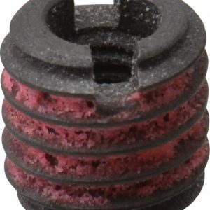 E-Z LOK Thread Locking Insert: M4 x 0.7 Internal Thread, M8 x 1.25 External Thread, Metric Coarse, 7.5 mm OAL, Self-Lock Wall 450-4