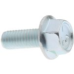 VALUE COLLECTION Serrated Flange Bolt: #10-32 UNF, 1/2" Length Under Head, Fully Threaded 825040MSC