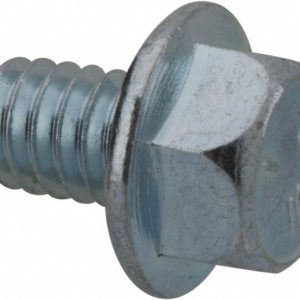 VALUE COLLECTION Serrated Flange Bolt: 1/4-20 UNC, 3/8" Length Under Head, Fully Threaded 825050MSC