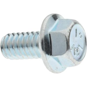 VALUE COLLECTION Serrated Flange Bolt: 1/4-20 UNC, 1/2" Length Under Head, Fully Threaded 824001MSC