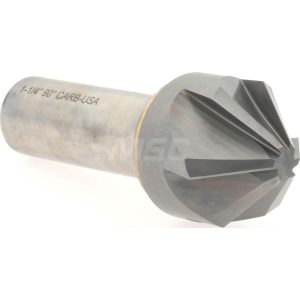 HERTEL Countersink: 1-1/4" Head Dia, 90.00 deg Included Angle, 6 Flute, Solid Carbide, Right Hand Cut 336-011070