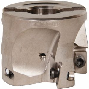 SECO 2" Cut Diam, 3/4" Arbor Hole Diam, 0.669" Max Depth, Indexable Square-Shoulder Face Mill 02694975