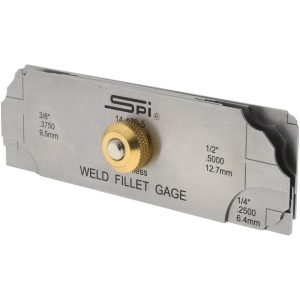 SPI 1/8 to 1 Inch 420 Stainless Steel Fillet Gage 14-170-5