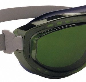 UVEX Safety Goggles: Anti-Fog & Scratch-Resistant, Green Polycarbonate Lenses S3435X