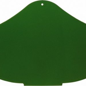 UVEX Face Shield Windows & Screens: Welding Window, Green, 3, 0.06" Thick S8560