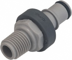 CPC COLDER PRODUCTS 1/4" Nominal Flow, 1/4 Thread, Nonspill Quick Disconnect Coupling NS4D24004