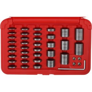 SPI Gage Block Set: 0.05 to 1'' Range, 36 Pc, Steel 630-40552