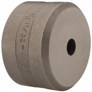 CLEVELAND STEEL TOOL 11/32 Inch Diameter Round Ironworker Die 41311