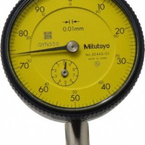 MITUTOYO Dial Drop Indicator: 0-100 Dial Reading 2046A-01