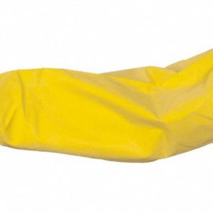 ANSELL Chemical-Resistant Sleeve: Size Universal, Neoprene, Yellow 950235