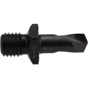 HERTEL Threaded Shank Drill Bit: #11, 135 &deg; Point, 1/4-28 Shank, Cobalt 953CO11ST-209