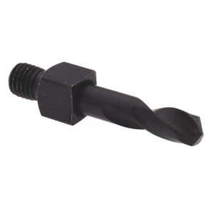 HERTEL Threaded Shank Drill Bit: 7/32" Dia, 135 &deg; Point, 1/4-28 Shank, Cobalt 953CO7/32SS-209