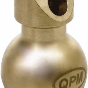QPM PRODUCTS Round Coolant Hose Nozzle: 14 mm Nozzle Dia, Brass BB11034