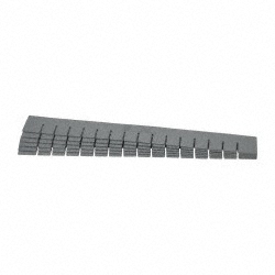 QUANTUM STORAGE Bin Divider: Use with DG93030, Gray DL93030
