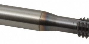 BALAX Thread Forming Tap: 5/16-18 UNC, 2B Class of Fit, Bottoming Chamfer, Powdered Metal High-Speed Steel, TiCN Finish 13172-91C