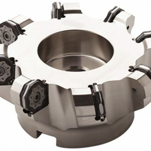 SECO 3.15" Cut Diam, 1" Arbor Hole, 0.236" Max Depth of Cut, 40&deg; Indexable Chamfer & Angle Face Mill 02685794