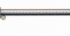 MITUTOYO Electronic Caliper: 300.00 mm, 12", 0.01 mm, 0.0005" Resolution, +/-0.03 mm, +/-0.0015" Accuracy, Stainless Steel 500-754-20