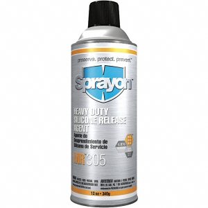 SPRAYON 16 Ounce Aerosol Can, Clear, Heavy-Duty Mold Release S00305000