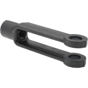GIBRALTAR 5/8-11 Thread, 1-3/8" Yoke Width, Carbon Steel, Tapped Yoke P69132-11BGB