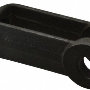 GIBRALTAR 3/4-10 Thread, 1-1/2" Yoke Width, Carbon Steel, Tapped Yoke P69136-10BGB