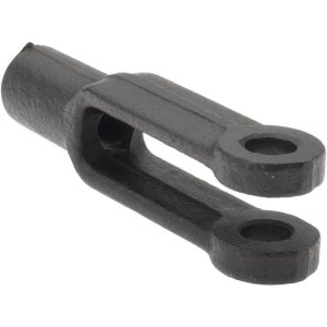 GIBRALTAR 1/4-28 Thread, 5/8" Yoke Width, Carbon Steel, Tapped Yoke P69105-BGB