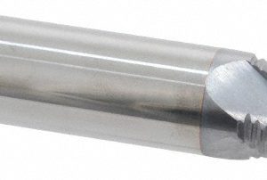 ACCUPRO Roughing End Mill: 5/8" Dia, 4 Flutes, Single End, Solid Carbide 2500188