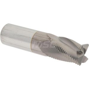 ACCUPRO Roughing End Mill: 3/4" Dia, 4 Flutes, Single End, Solid Carbide 2500121